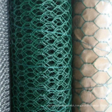 Green PVC Coated Hexagonal Wire Netting